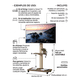 thumbnail image 2 of Soporte Móvil Tecnohogar Tv Rack Metal 32-70 Con Ruedas, 2 of 7