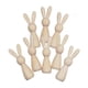 thumbnail image 1 of 8 Piezas De Mu?ecos De Madera Sin Terminar, En Blanco, Para Proyectos Artesanales, Festivales, 1 of 5