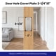thumbnail image 3 of Placa cubreagujero para puerta SHINY HANDLES de acero inoxidable 2,5 x 6 cm, 3 of 7