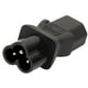 thumbnail image 2 of Adaptador De Corriente IEC 3Pin Hembra A 3Pin Macho C13 A C6, 2 of 3