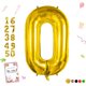 thumbnail image 1 of Globo Número 0 Dorado de 40 Pulgadas Smlpuame para Fiesta, 1 of 3