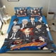 thumbnail image 1 of Renacida Conjunto de sábanas temático, trío de piezas, cómodo y amigable con la piel, diseño único, regalo de decoración para el hogar para familiares, amigos y fans, 90 cm * 190 cm, 1 of 6