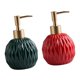 thumbnail image 1 of 2 Uds Dispensador De Jabón De Cerámica Reutilizable Para Ducha Verde Rojo, 1 of 5