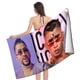 thumbnail image 4 of Bad Bunny Toalla de playa de secado rápido con diseño temático, regalo para mujeres y niñas, ideal para cumpleaños, fans, amantes de la música, uso en la playa o al aire libre,78*180cm, 4 of 6