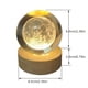 thumbnail image 2 of Crystal Ball Night Light Crystal Astronaut Planet Globe 3D Laser Engraved Solar System Ball, 2 of 4