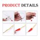 thumbnail image 3 of Pinza de Cinta de Arrastre TorSor 24 cm Pack de 3, Agarre Rojo para Alambre, 3 of 8