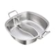 thumbnail image 3 of Olla Caliente De Acero Inoxidable Con Doble Sabor Para Shabu Shabu, Para Viajes, Fiestas, Picnics, Sin Tapa, 3 of 5