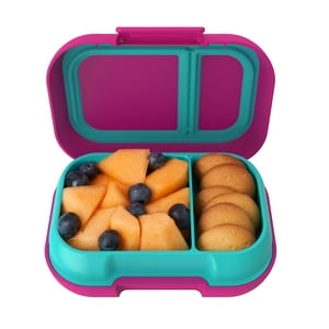 Caja Bento Bentgo Kids Snack 350 Ml Fucsia/Verde Azulado