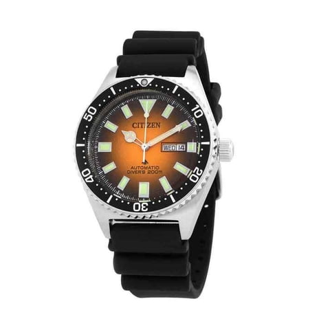 Reloj Citizen Promaster Marine Rubber Strap Orange Dial
