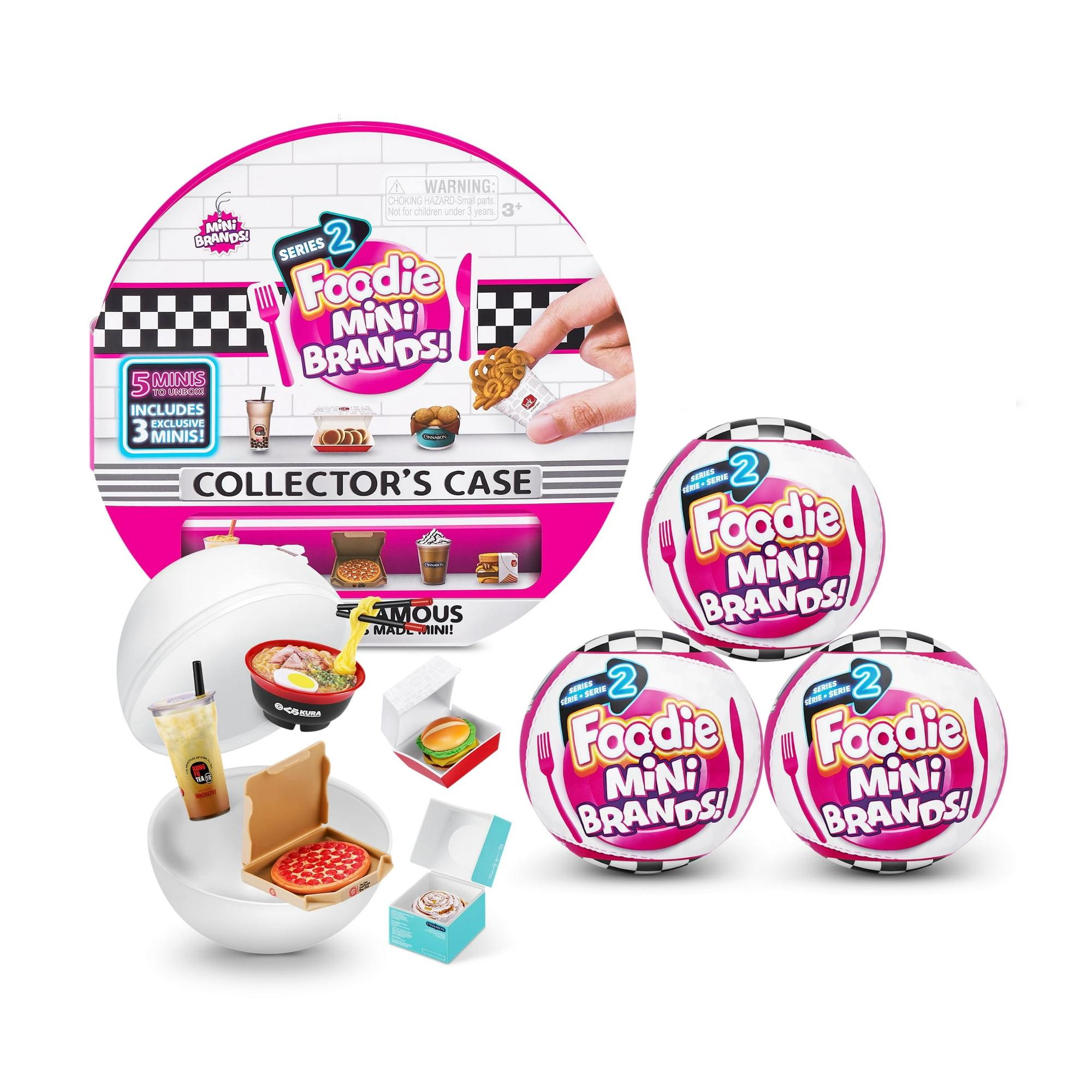 Kit De Coleccionista Mini Brands Mini Foodies Series 2 Zuru 5 Surprise