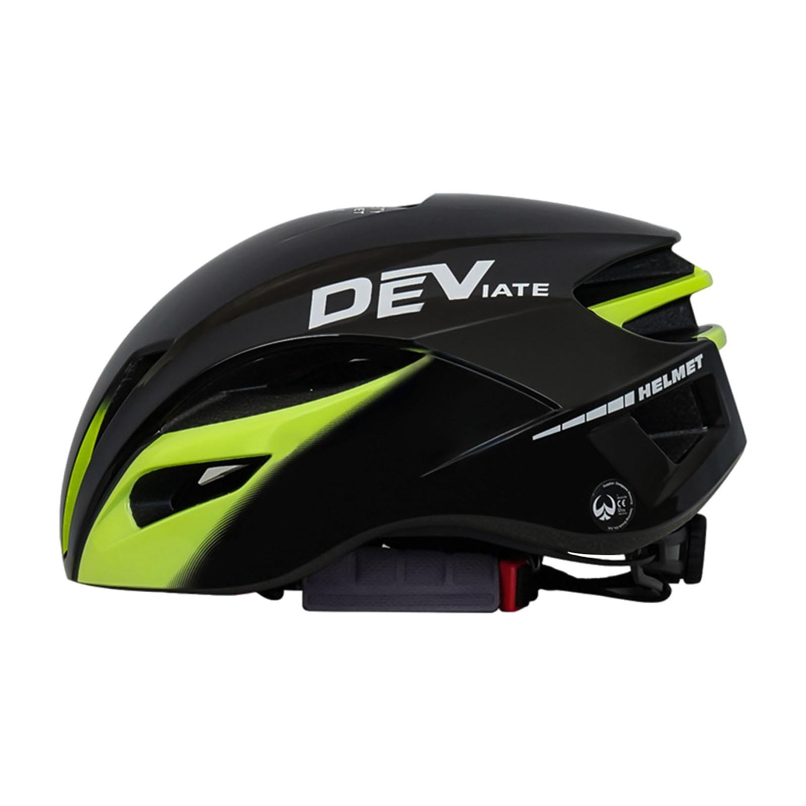 Magideal - Casco De Bicicleta Como Protección Para La Cabeza Y Casco De Ciclismo, Equipamiento Ergonómico Para Ciclismo Con Forro Extraíble Para Una Fácil Limpie Amarillo