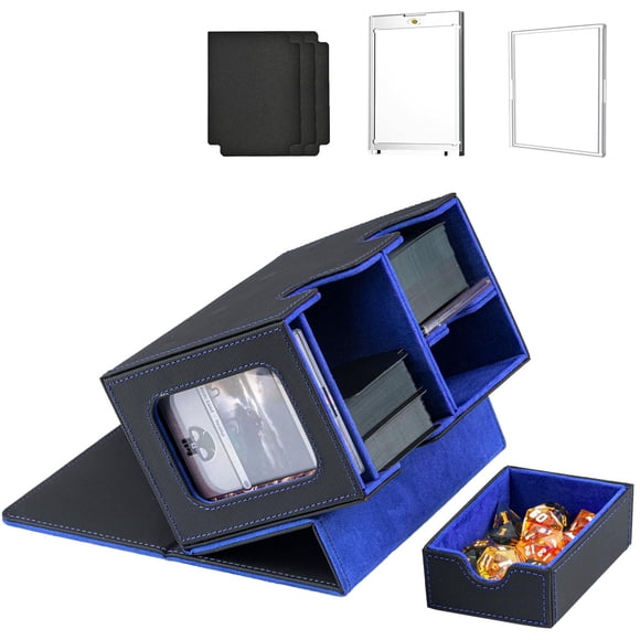 Caja de mazo WELLMILLER Commander con bandeja para dados