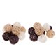 thumbnail image 2 of 20pcs 5cm Bolas De Mimbre De Ratán Hogar Navidad Boda Artesanía Decorativa, 2 of 5