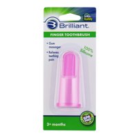 Cepillo De Dientes De Dedo Brilliant Rosado