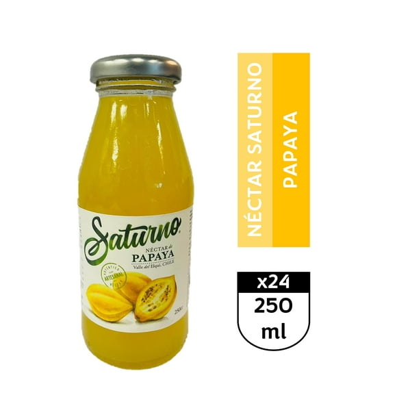 Saturno Papaya 24 x 250 ml