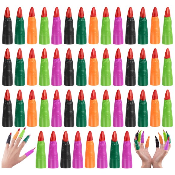 Punteros de dedo HFATMOS 50 uds multicolor 6,5 cm