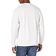 thumbnail image 2 of Camisa Hanes Beefy de manga larga para hombre blanca talla M, 2 of 3