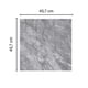 thumbnail image 3 of Piso Vinílico Símil Porcelanato 45,7x45,7 Piedra Gris, 3 of 8