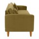 thumbnail image 5 of Sofa New Retro 3CG Felpa 04 Verde Musgo, 5 of 6