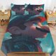 thumbnail image 1 of Super Mario 3-Piece Comforter Set for Bedroom Super Mario Bedding Set for Kids Adults Soft Microfiber Duvet Cover Set with Zipper Closure, 1 of 5