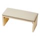thumbnail image 3 of Cojín De Reposabrazos Impermeable De Madera De Doble Capa Para Uso En Tecnología De U?as, Brazo De Salón, Gris, 3 of 5