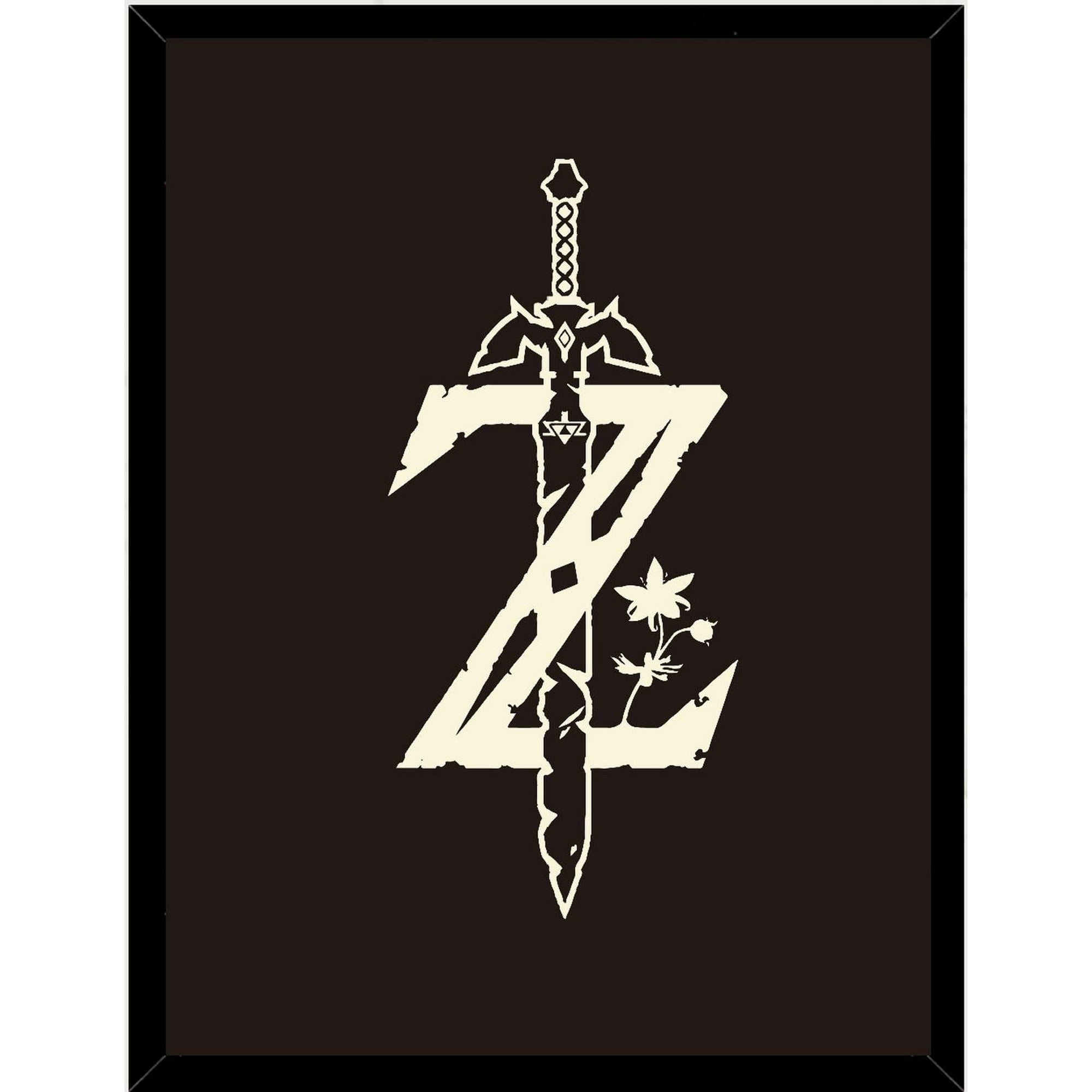 Genérico - Cuadro Decorativo Zelda Medidas 30x40 Cm