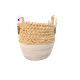 thumbnail image 1 of Canasto Yute y algodón tejido Mediano 26CM Ancho, 1 of 5