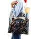 thumbnail image 4 of Black Panther Bolso de tela con estampado de lienzo para mujer, bolsa de compras reutilizable y estética, con cremallera interior, regalo para mujer,38*45cm., 4 of 6