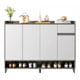 thumbnail image 1 of Zapatero Silver 4 Puertas con Cajón Organizador Estante 120Cm, 1 of 6