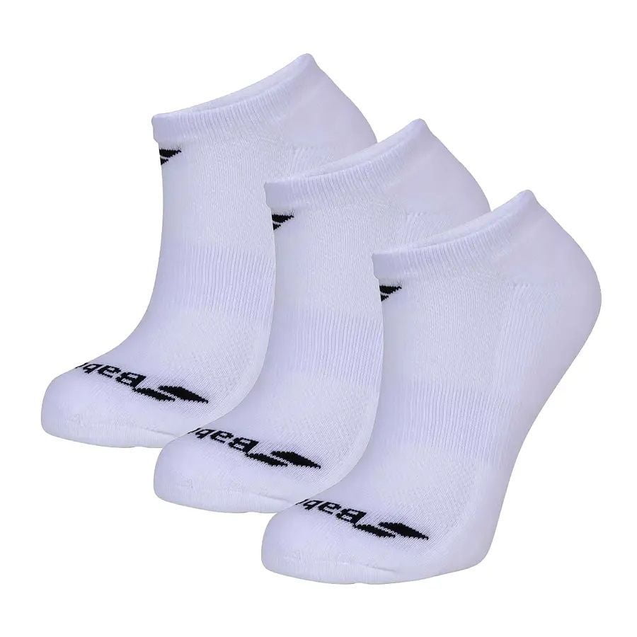 Calcetin Babolat Invisible Blanco - 3 Pares Tenis Padel