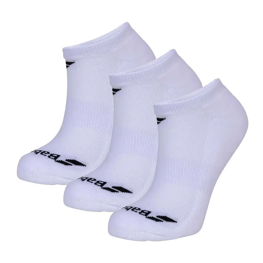 Calcetin Babolat Invisible Blanco - 3 Pares Tenis Padel