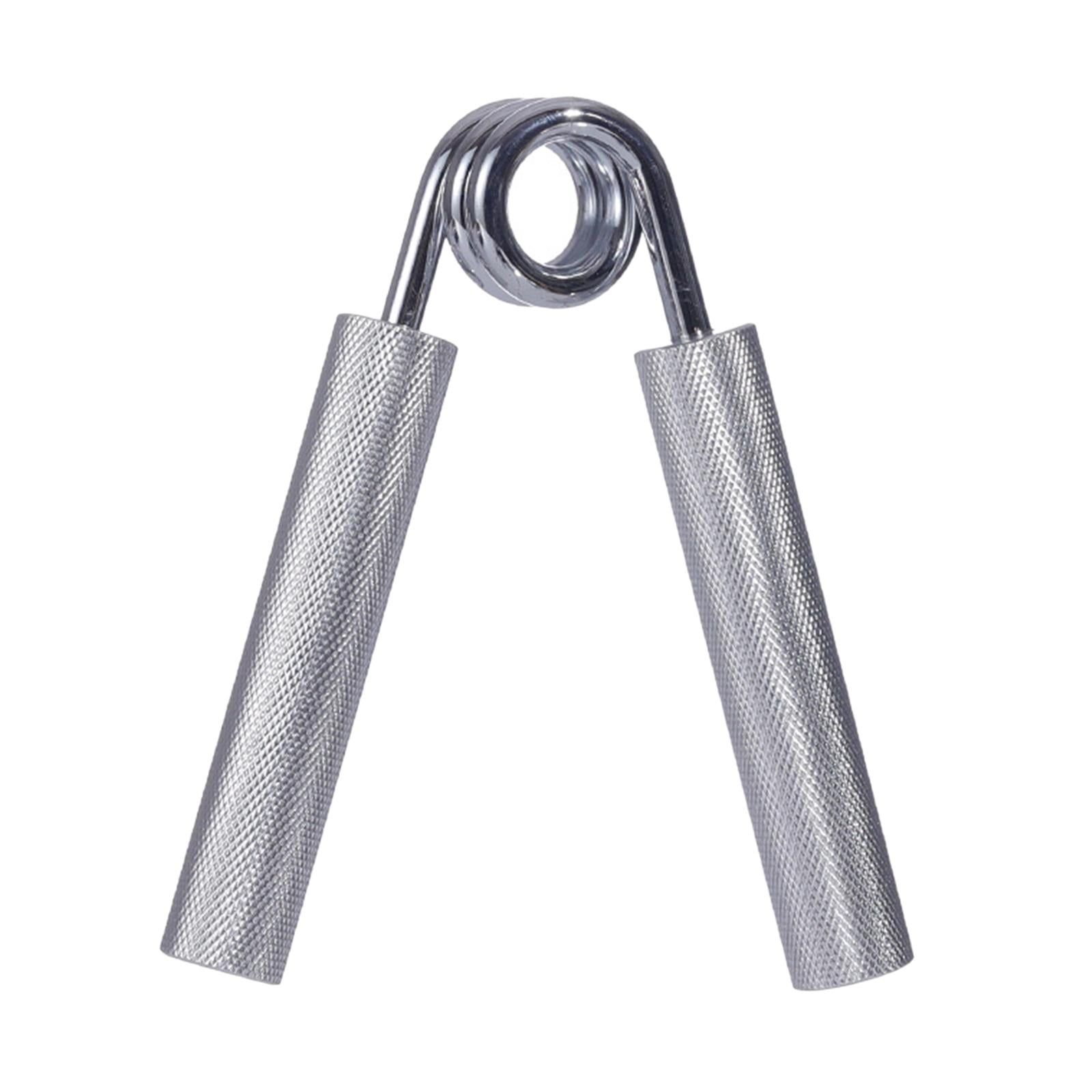 Magideal - Agarre De Mano Fortalecedor De Dedos Resorte Antideslizante Ejercitador De Entrenamiento Muscular Entrenador Muñeca Gimnasio En Casa Aluminio, Pinza D 100lb