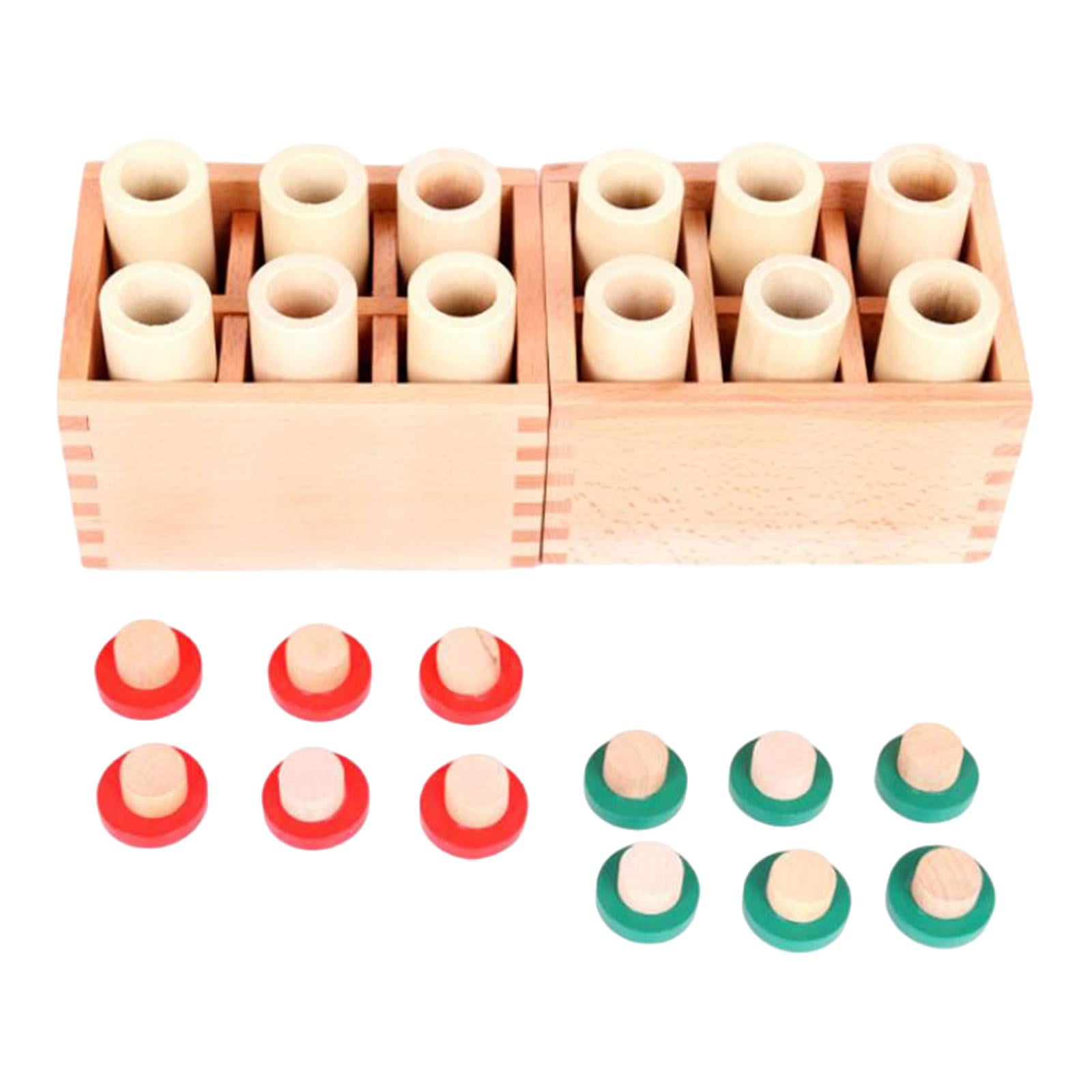 Bothyi - Juego De Cilindros De Sonido Para Niños, Juguetes Educativos Para Niños Pequeños, Preescolares, Niñas