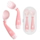 thumbnail image 1 of Baby Learn To Eat Training Spoon Twist Elbow Fork Spoon Set Baby Food Supplement Spoon Curved Children's Tableware, 1 of 3