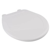Importclick - Tapa Baño Wc Asiento Inodoro Redondo Universal 42X39X4 Cm Blanco