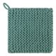 thumbnail image 1 of REGALWOVEN 1 Pcs Agarradores de Ollas, Trivets Resistentes al Calor, Almohadillas Antideslizantes para Cocina Cocinando Verde Oscuro 7.5*7.5in, 1 of 6