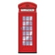thumbnail image 1 of Cabina telefónica Decoration Beistle Jointeted de 1,5 m, temática británica, color rojo, 1 of 2