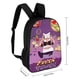 thumbnail image 2 of Torre de Pizza-theme Backpack, Campus style schoolbag Bookbag with Adjustable Shoulder Straps And Large Zip Compartment, Unisex Travel Bags., 2 of 6