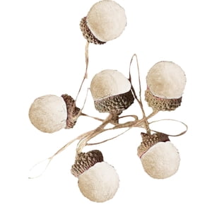 Magideal - 6 Uds Adornos De Navidad, Decoraciones Para Árboles De Navidad, Decoraciones Para Árboles De Navidad Para Año Nuevo, Festivales Interiores, Regalos De Blanco