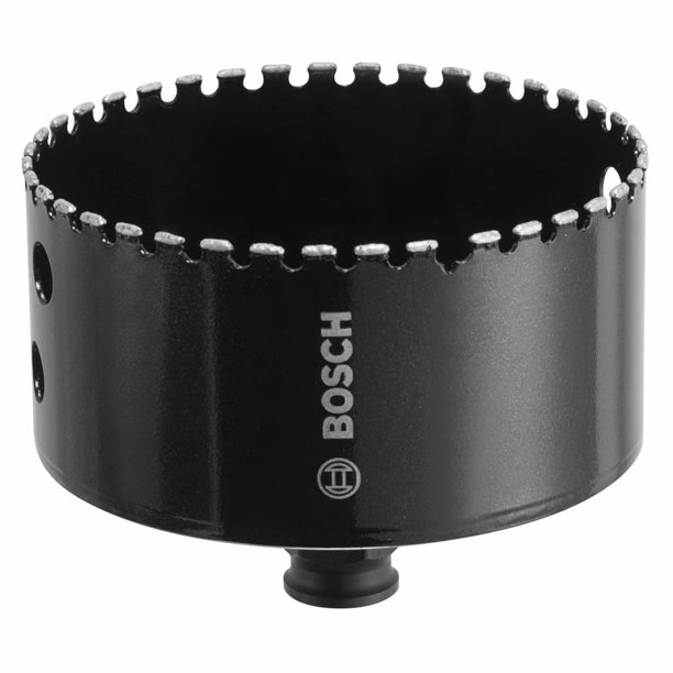 Sierra perforadora de diamante Bosch HDG358 de 92 mm con profundidad máxima de corte