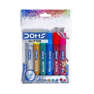 Glitter Glue Doms 6 Colores