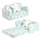 thumbnail image 1 of Sofá MOMCAYWEX para niños pequeños con asiento extra ancho con almohada en forma de estrella, 1 of 7