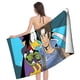 thumbnail image 4 of Conde Pátula Toalla de playa de secado rápido con diseño temático, regalo para mujeres y niñas, ideal para cumpleaños, fans, amantes de la música, uso en la playa o al aire libre, 78 × 160 cm, 4 of 6