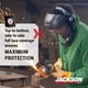 thumbnail image 2 of Protector facial Jackson Safety MAXVIEW, tinte transparente y ligero, 2 of 9