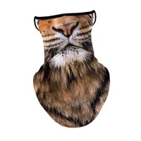 Ioensy - Mascarilla Para El Cuello Con Protección Contra El Polvo Y El Sol Para Colgar En La Oreja Para Andar En Bicicleta Estilo A