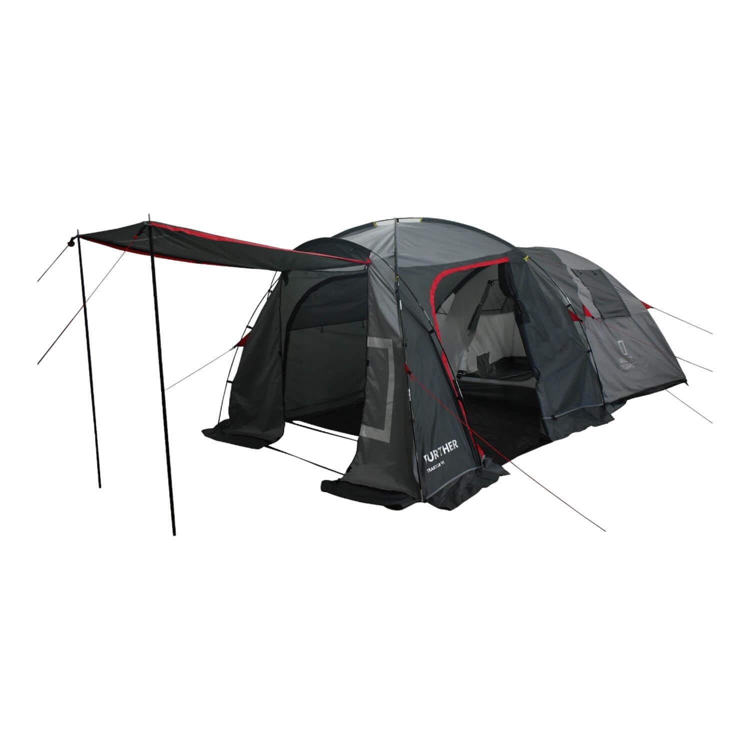 National Geographic - Carpa Trakker 5-6 Personas Gris