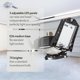 thumbnail image 2 of Bombilla LED GTLite 60W 6000 lúmenes base E26 para Garage, 2 of 3