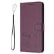thumbnail image 2 of Funda Cartera para Samsung Galaxy A56 con Bloqueo RFID, Cierre Magnético y Ranuras Tarjetas Morado, 2 of 6