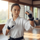 thumbnail image 2 of Guantes de entrenamiento de taekwondo, 2 of 3