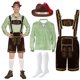 thumbnail image 1 of Conjunto de Disfraz Spooktacular Creations Oktoberfest para Hombre – Verde (M), 1 of 9